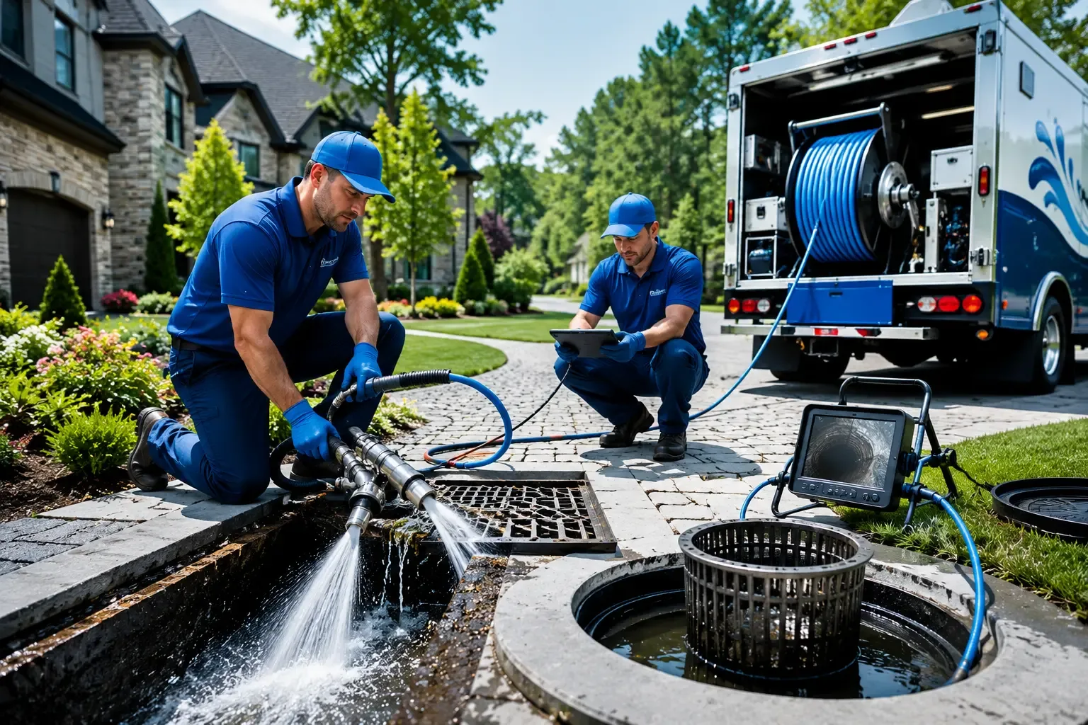 Local outdoor drain cleaning professionals in Grantville, KS