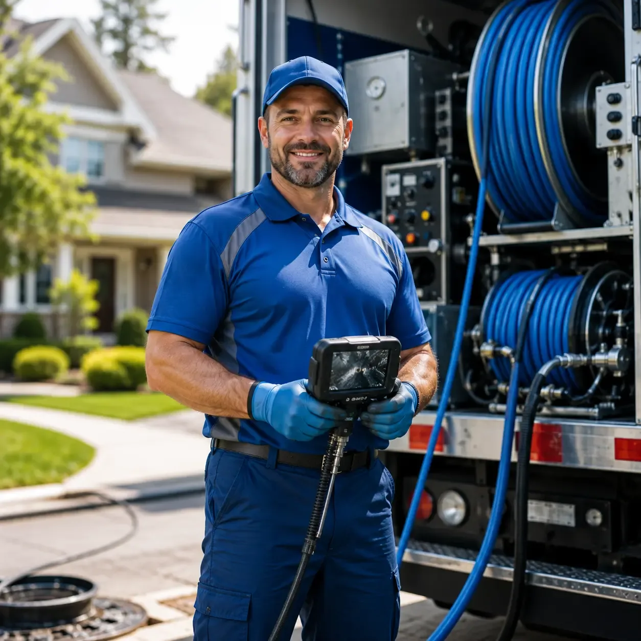 Local outdoor drain cleaning specialists in Grantville, KS